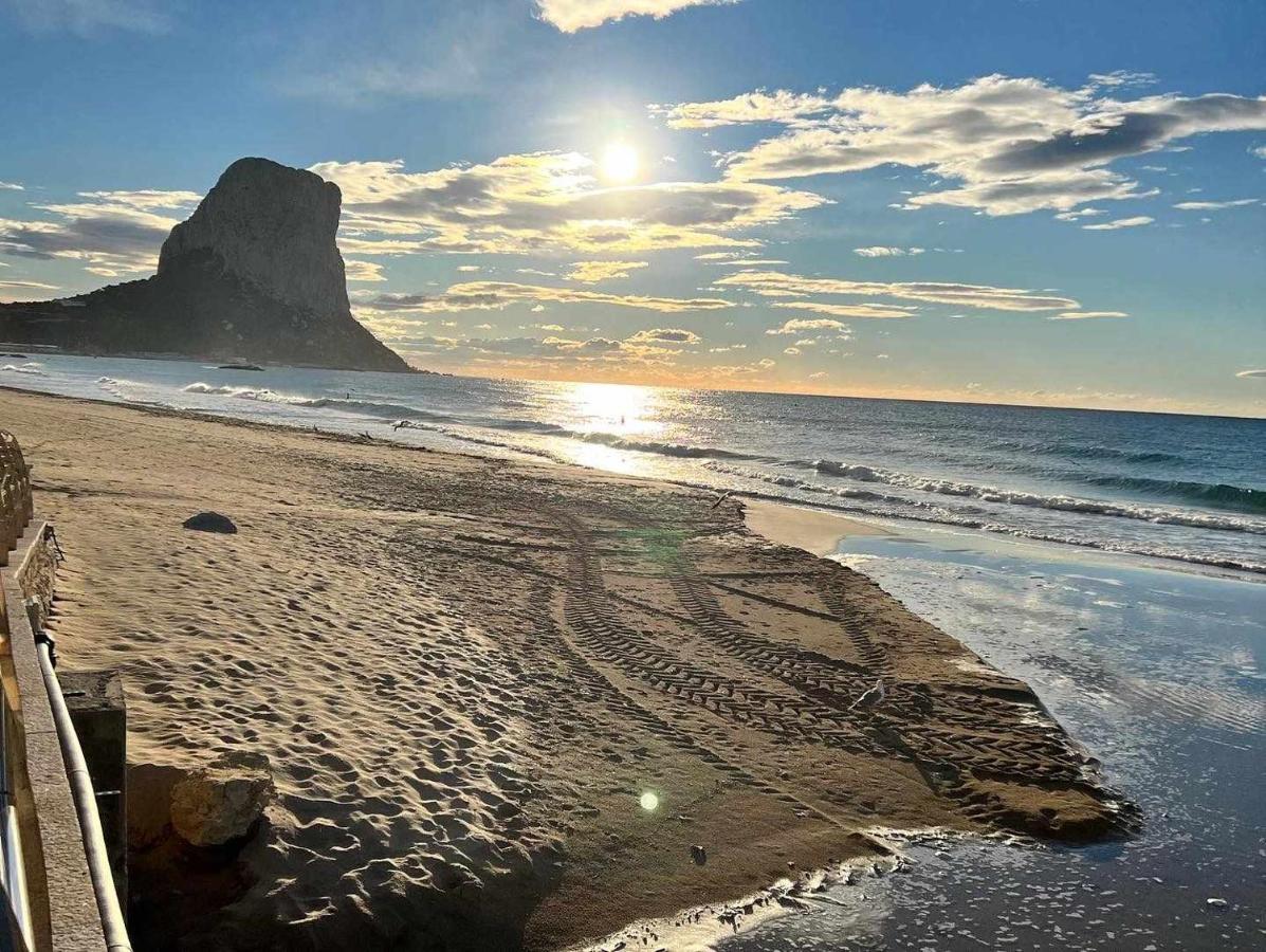 56C Vora Vistas Al Mar Parking Y Wifi Apartment Calpe Bagian luar foto