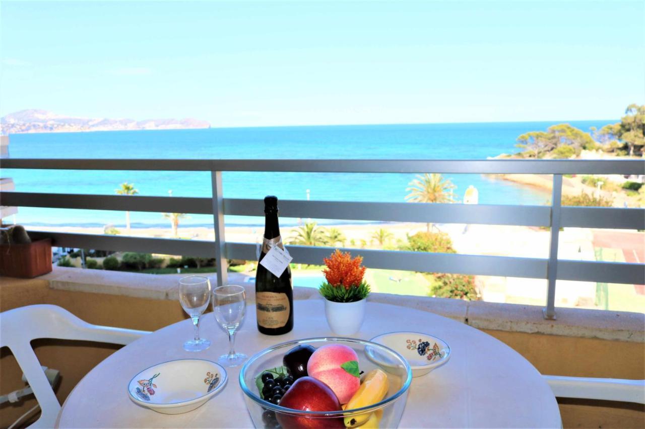 56C Vora Vistas Al Mar Parking Y Wifi Apartment Calpe Bagian luar foto