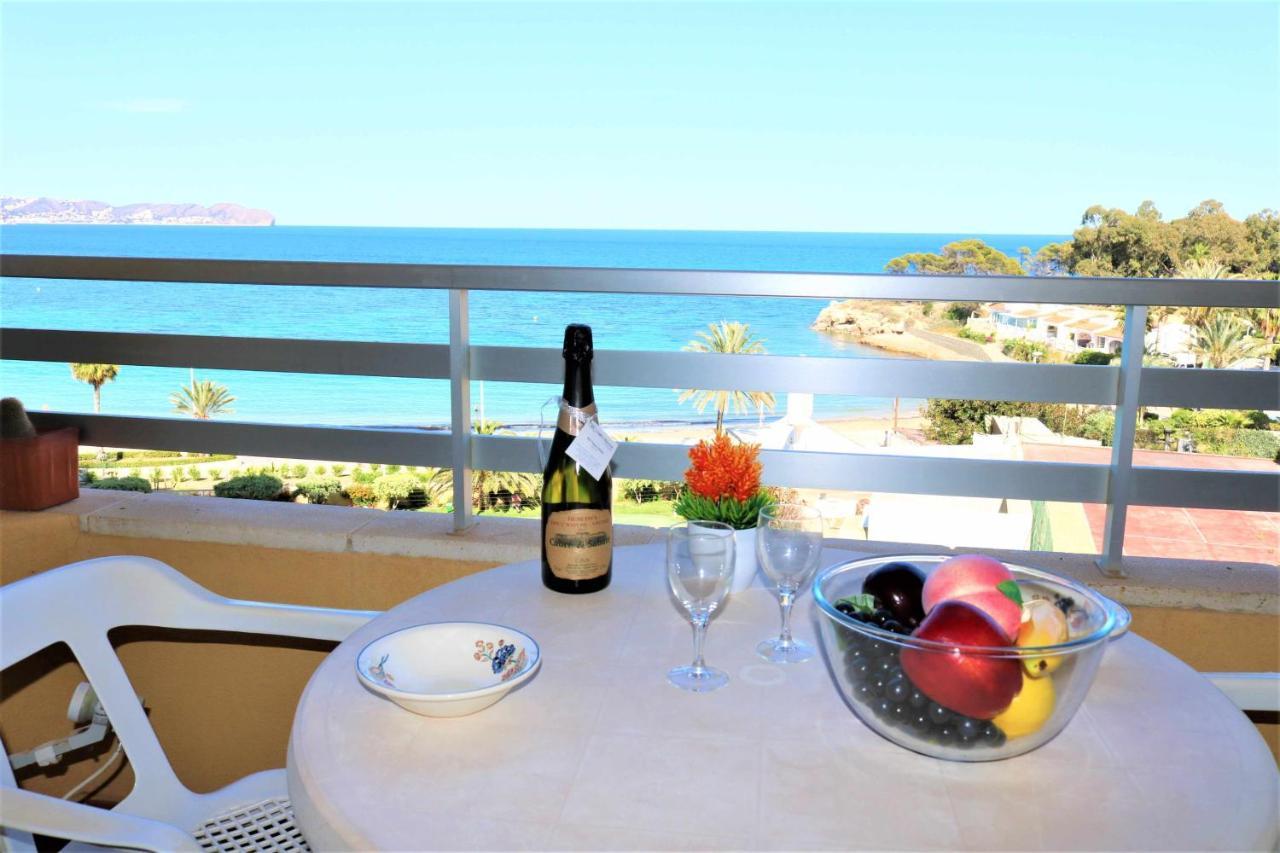 56C Vora Vistas Al Mar Parking Y Wifi Apartment Calpe Bagian luar foto