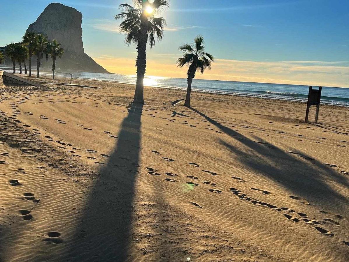 56C Vora Vistas Al Mar Parking Y Wifi Apartment Calpe Bagian luar foto