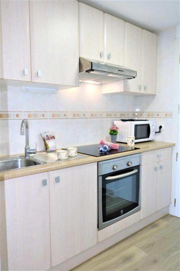 56C Vora Vistas Al Mar Parking Y Wifi Apartment Calpe Bagian luar foto
