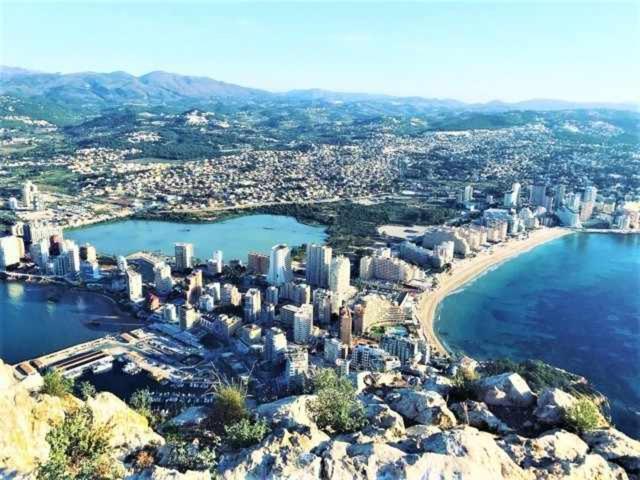 56C Vora Vistas Al Mar Parking Y Wifi Apartment Calpe Bagian luar foto